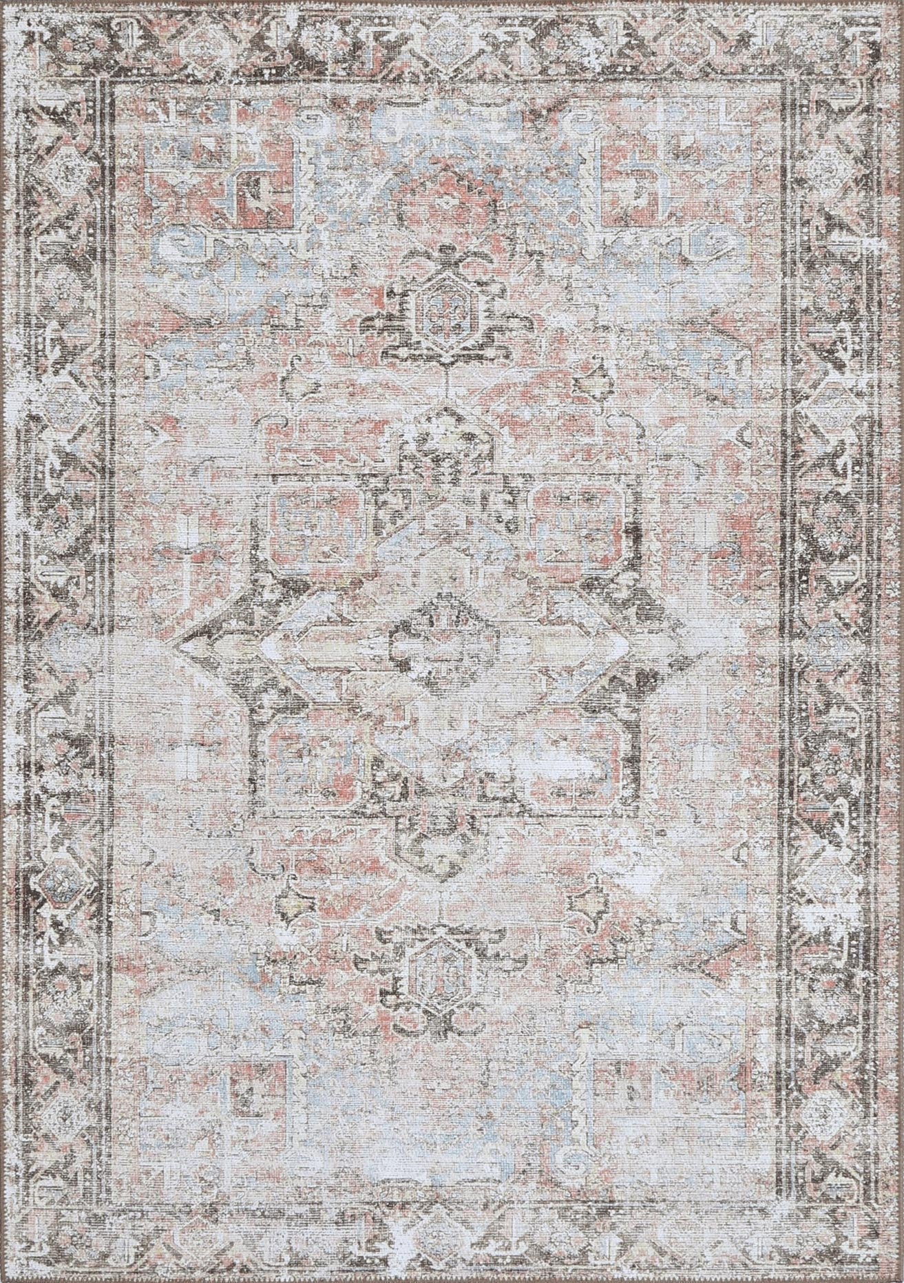 Babylon Nuzi Multi Washable Rug - VTL1190-04