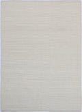 Basalt Ivory Wool Blend Textured Rug -  IVOR