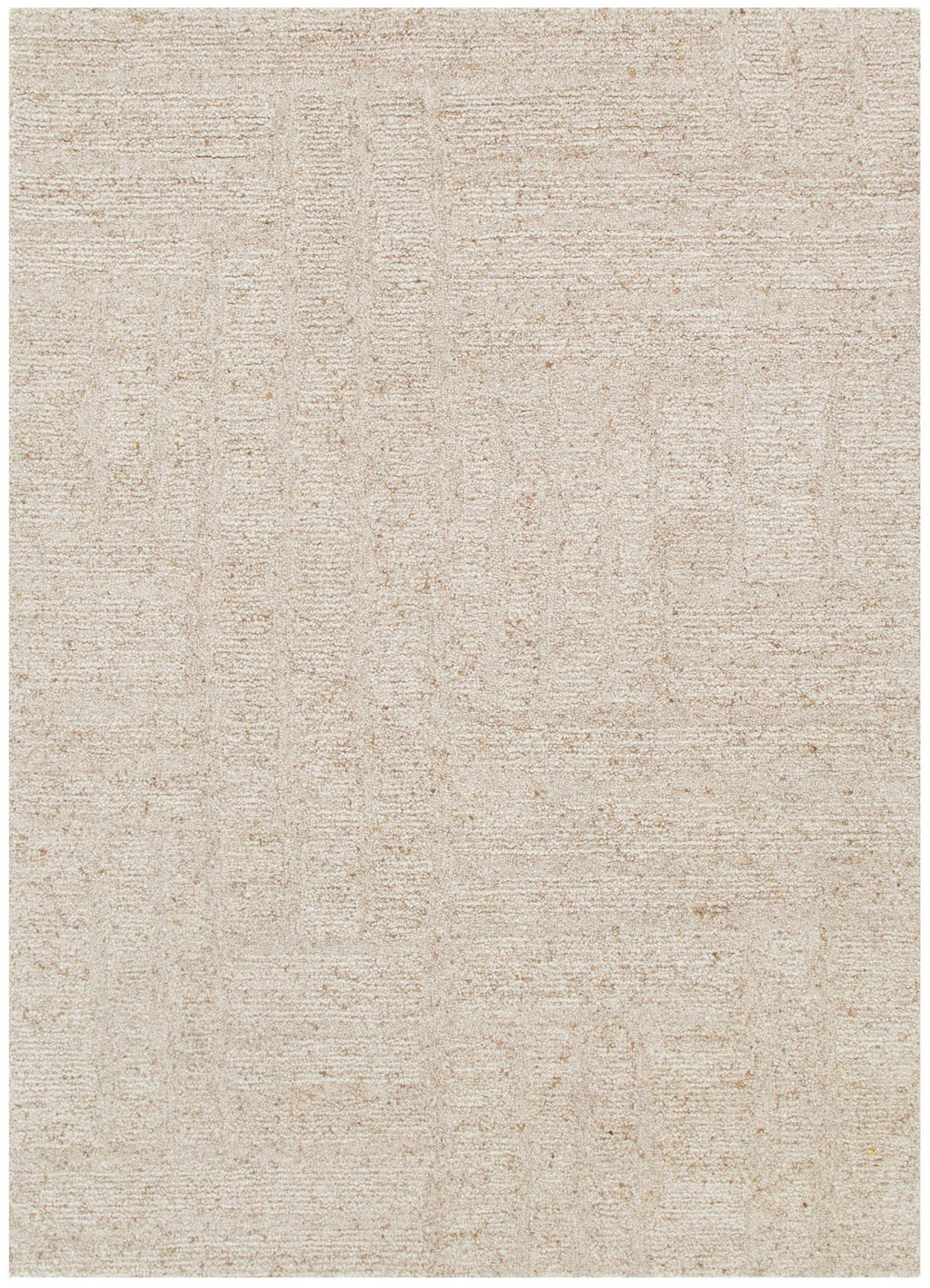 Seren Beige Modern Wool Rug