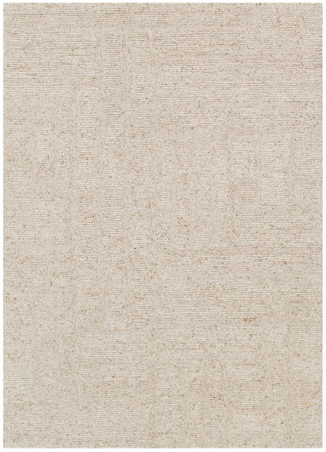 Serenade Beige Modern Wool Rug