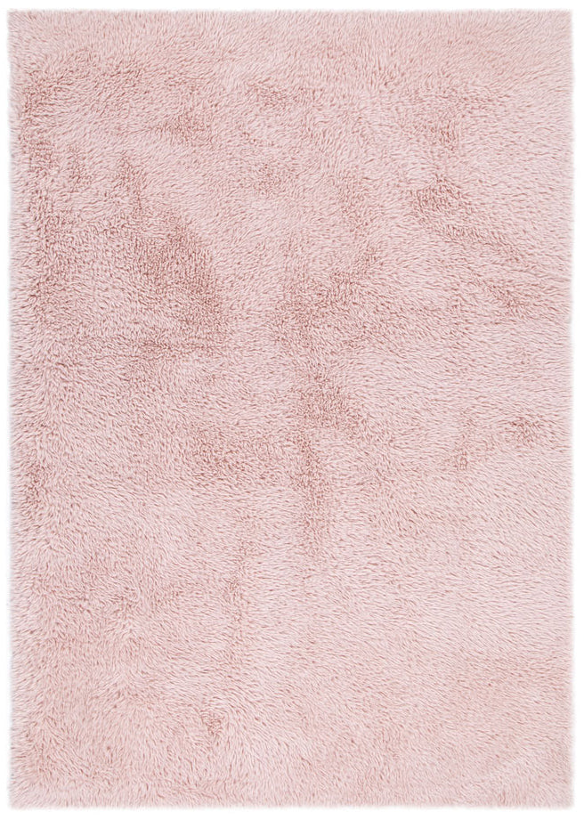 Lyla Machine Washable Shaggy Blush Rug