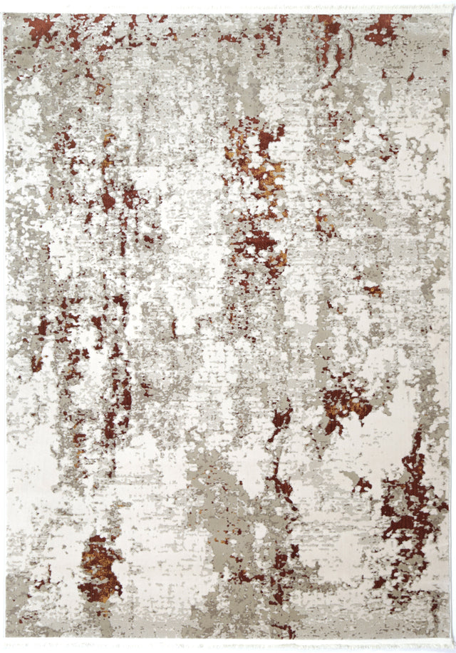 Boho Haven One Modern Beige Terracotta Rug - 01BTER