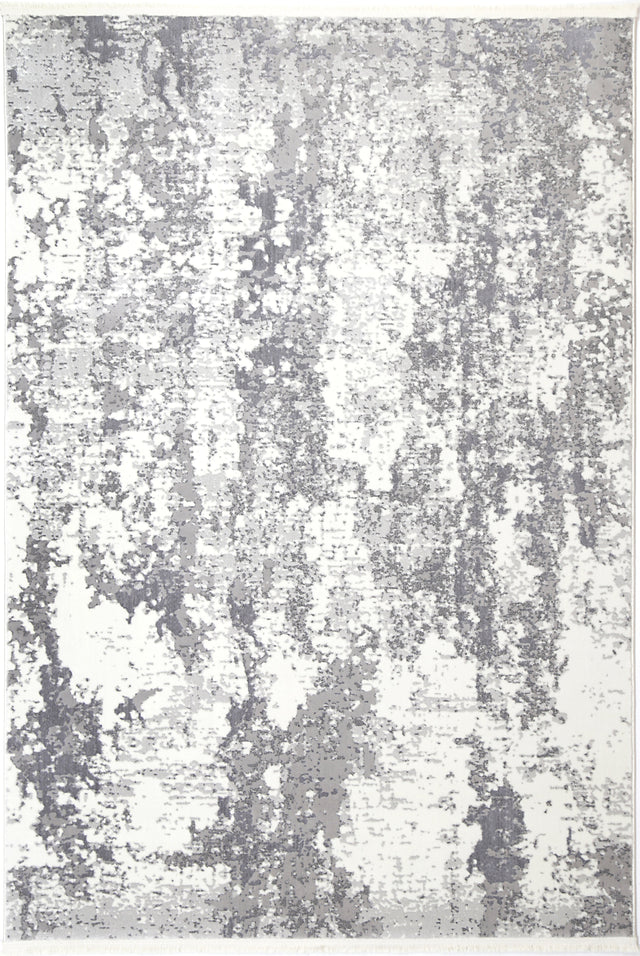 Boho Haven One Modern Grey Rug - 01GREY