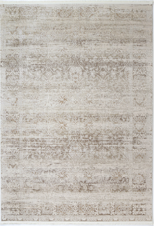 Boho Haven Solid Beige Modern Rug - 02BEIG
