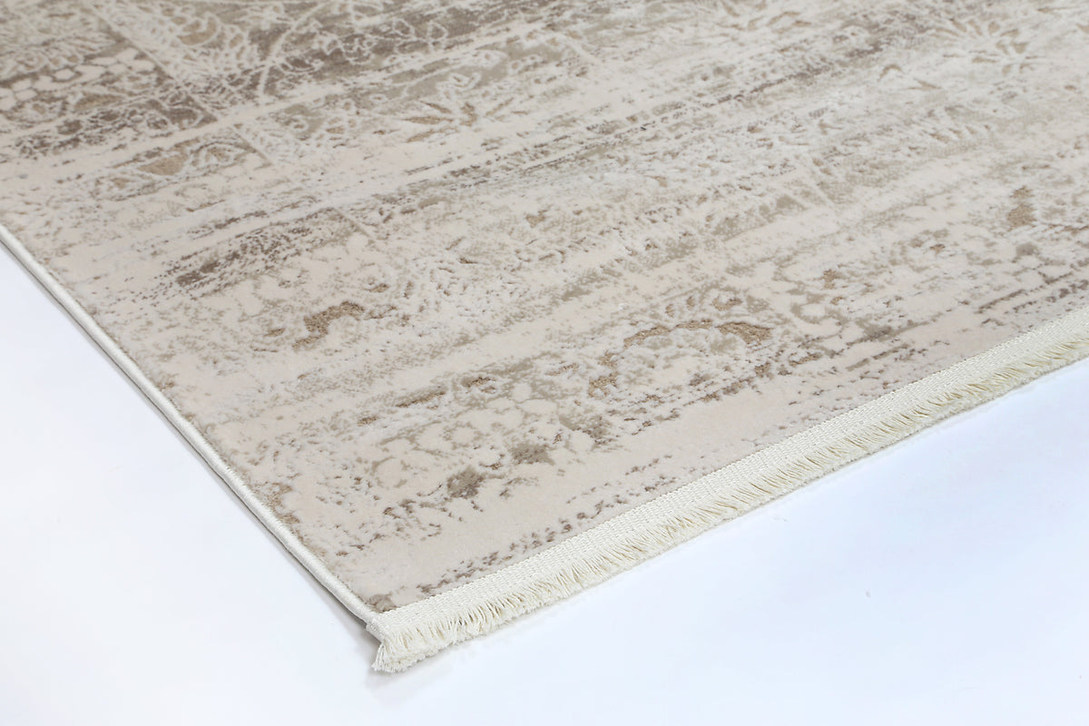 Boho Haven Solid Beige Modern Rug - 02BEIG