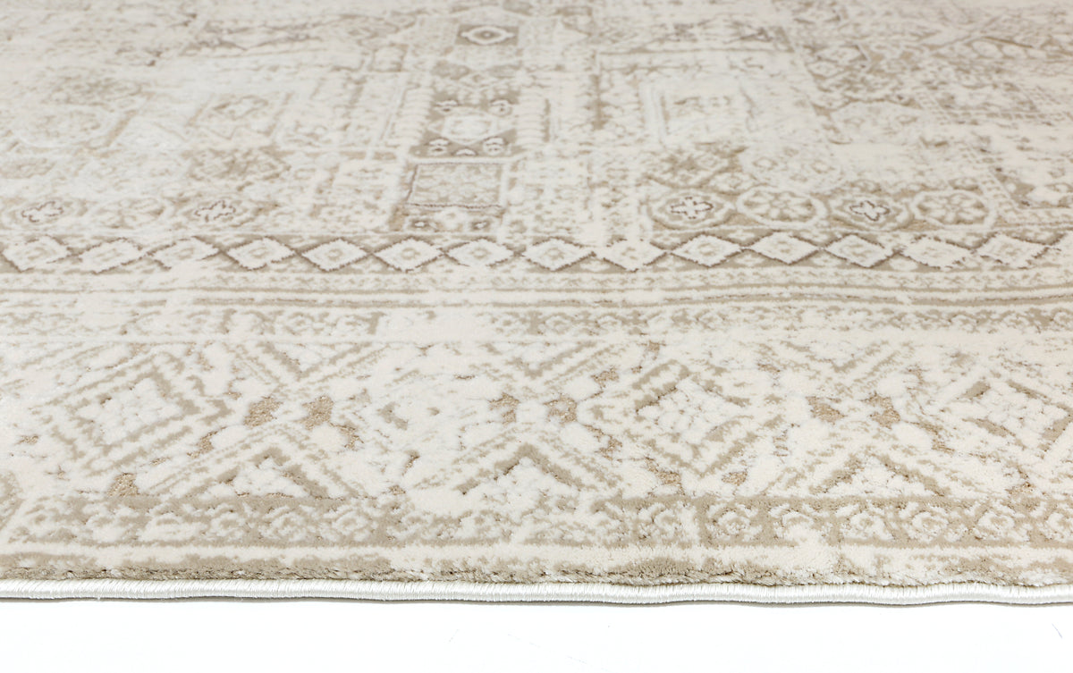 Boho Haven Panel Beige Rug - 03BEIG