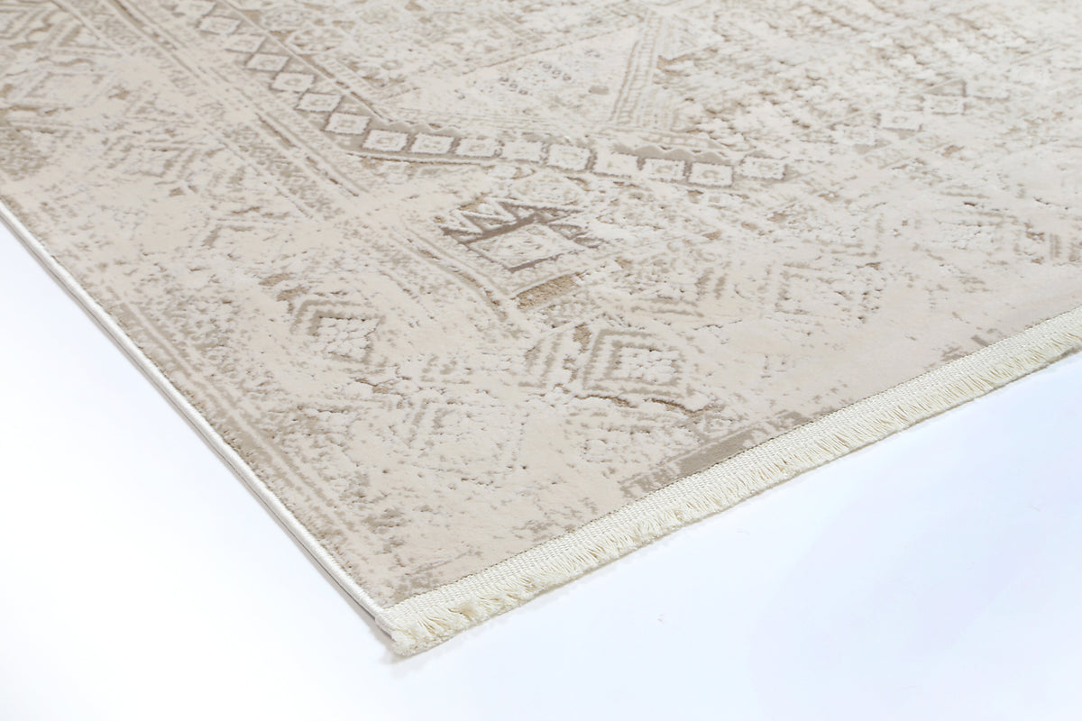 Boho Haven Panel Beige Rug - 03BEIG