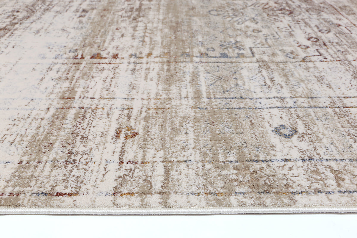 Boho Haven Traditional Beige Multi Rug - 04BMUL