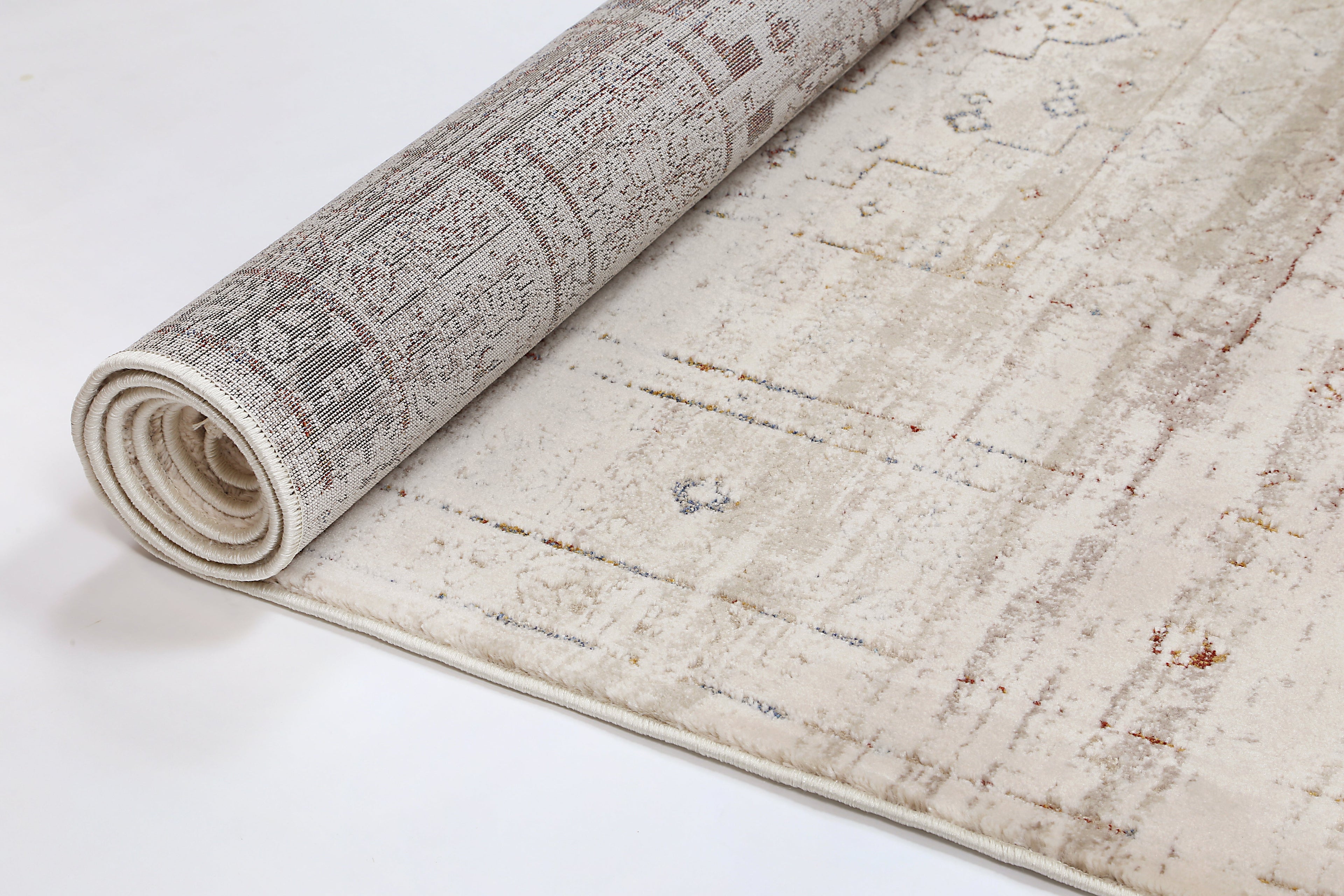 Bohemian Paradise Traditional Beige Multi Rug - 04BMUL