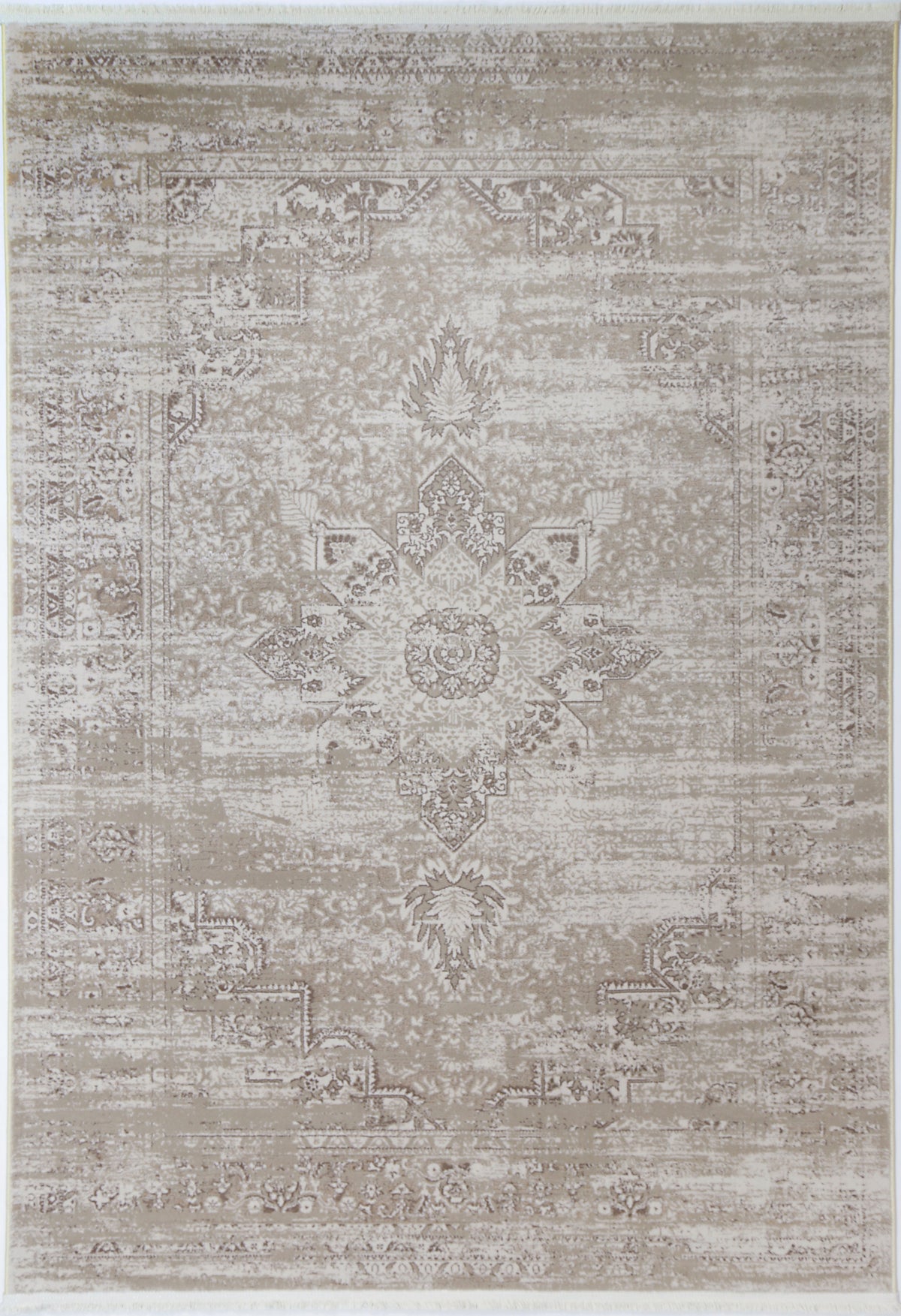 Boho Haven Medalion Beige Rug - 06BEIG