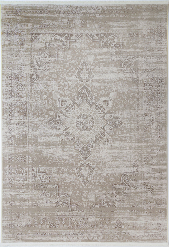 Boho Haven Medalion Beige Rug - 06BEIG