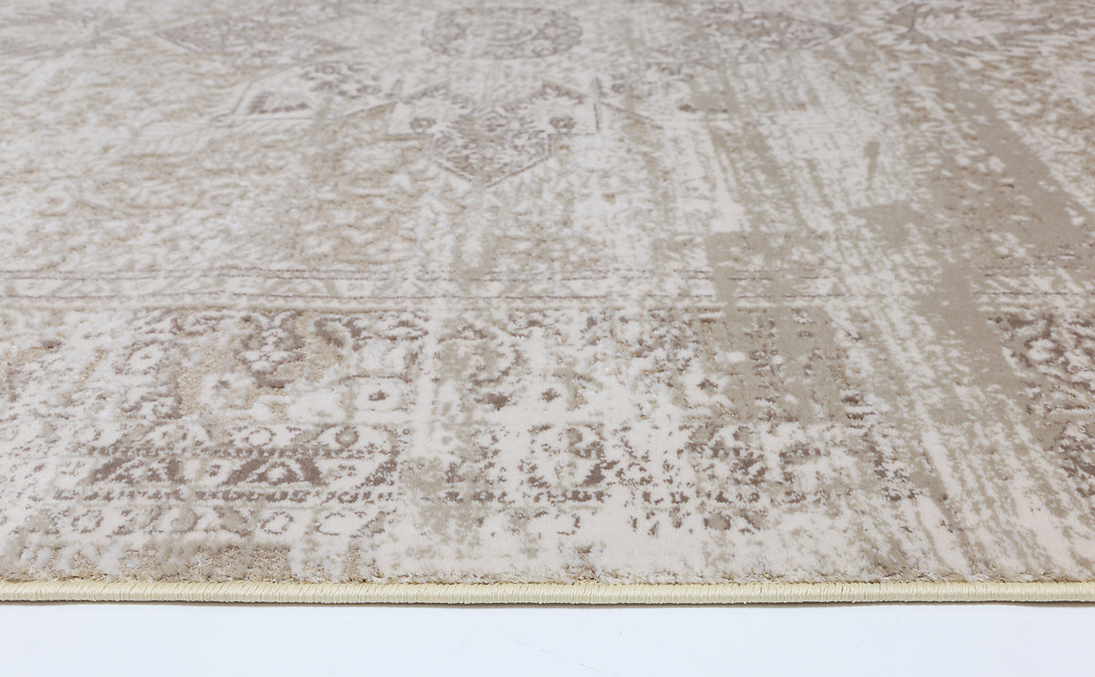 Boho Haven Medalion Beige Rug - 06BEIG