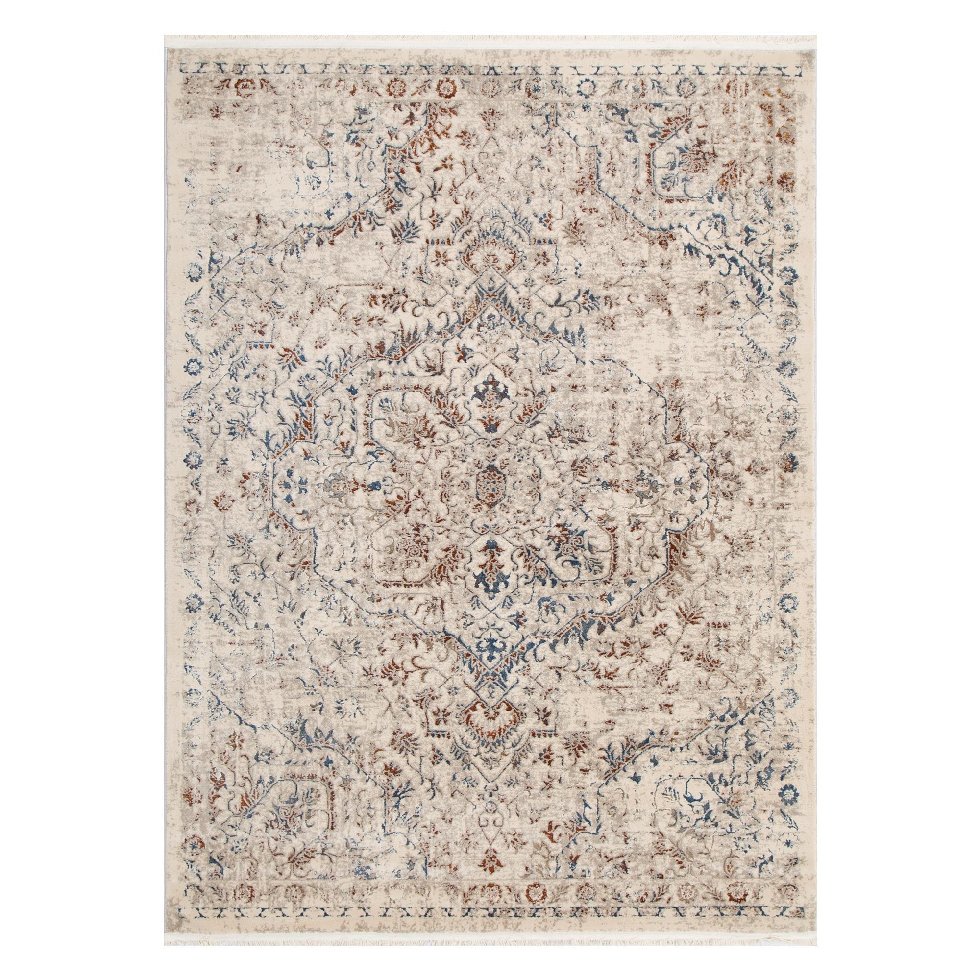 Bohemian Paradise Vintage Beige Multi Rug - 07BMUL