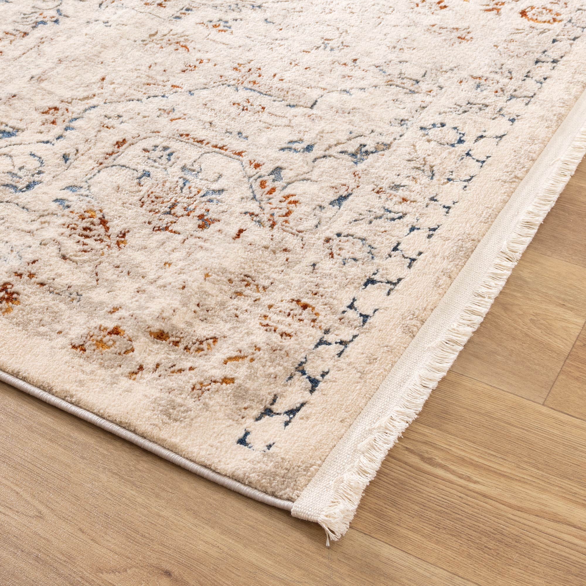 Bohemian Paradise Vintage Beige Multi Rug - 07BMUL