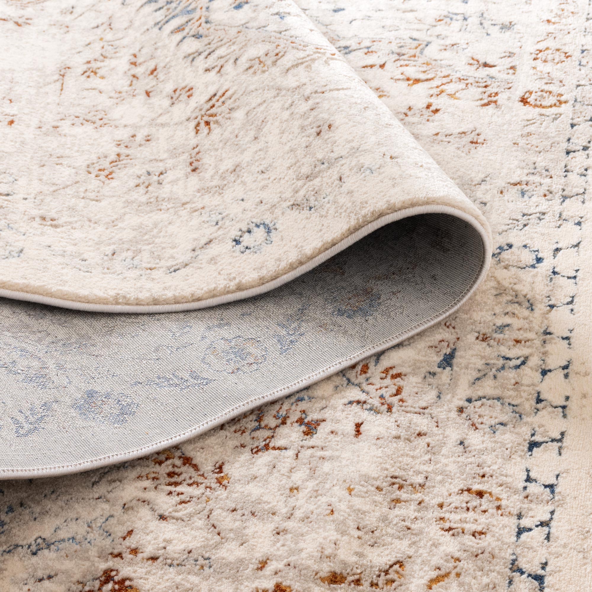 Bohemian Paradise Vintage Beige Multi Rug - 07BMUL