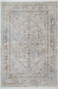 Bohemian Paradise Vintage Medalion Beige Multi Rug - 08BMUL