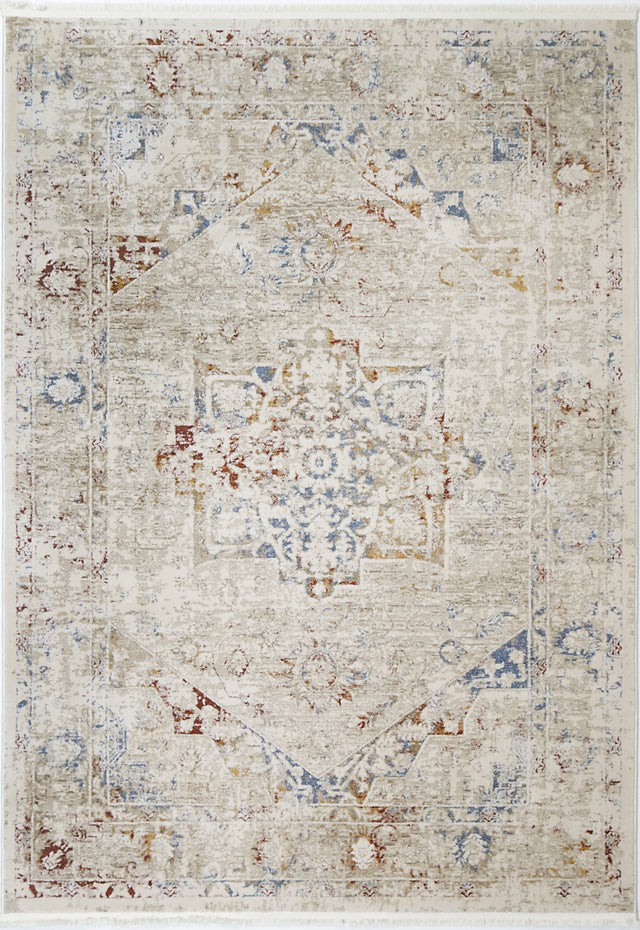 Boho Haven Classic Vintage Beige Multi Rug - 09BMUL