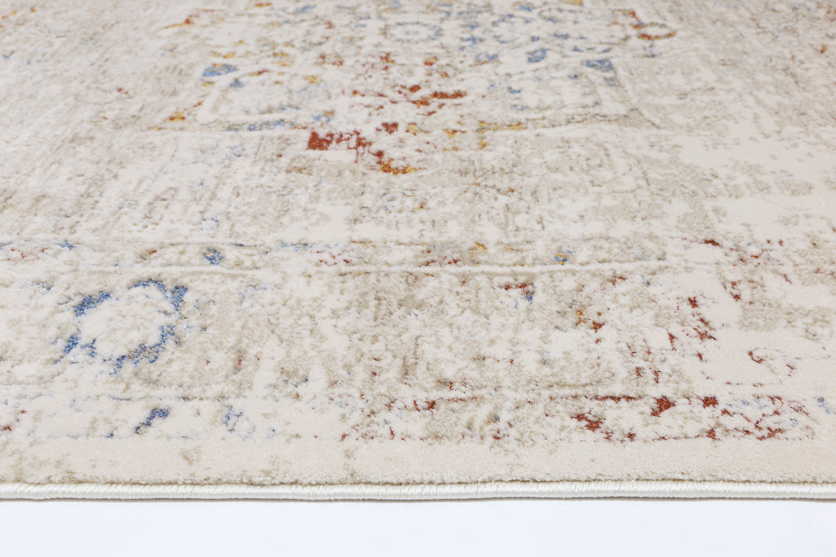 Boho Haven Classic Vintage Beige Multi Rug - 09BMUL