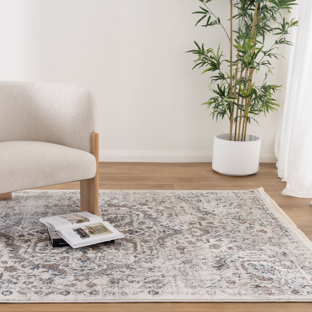 Bohemian Paradise Vintage Grey Multi Rug -  07GMUL
