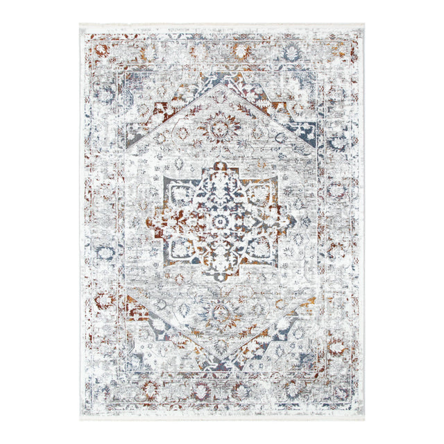 Boho Haven Classic Vintage Grey Multi Rug - 09GMUL