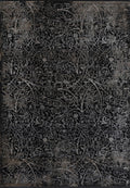 Brooklyn Intricate Floral Pewter Rug