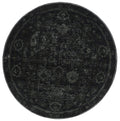 Brooklyn Vintage Oriental Emerald Green Round Rug
