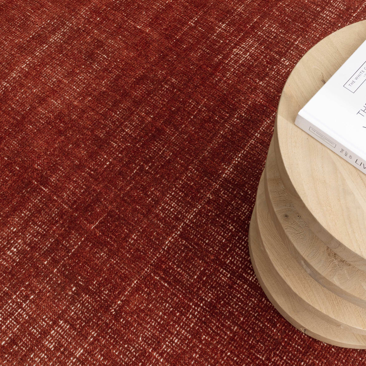 Quay Burnt Terracotta Indoor Outdoor Rug