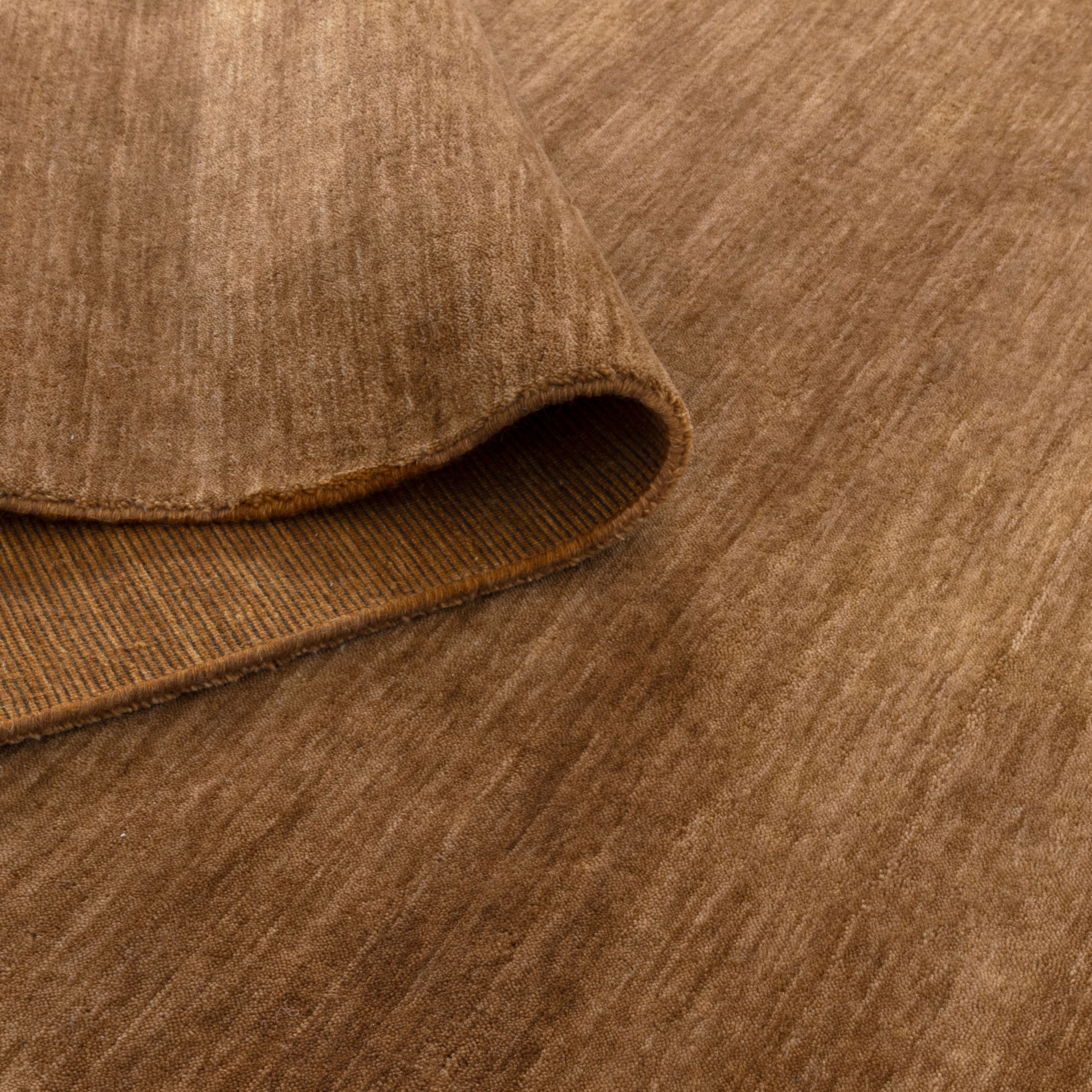 Charleston Hand-Knotted Wool Rug Butterscotch