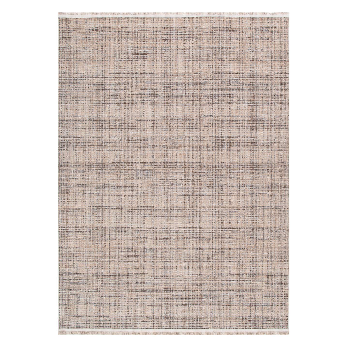 Cherie Distressed Look Beige Grey Rug - CH03