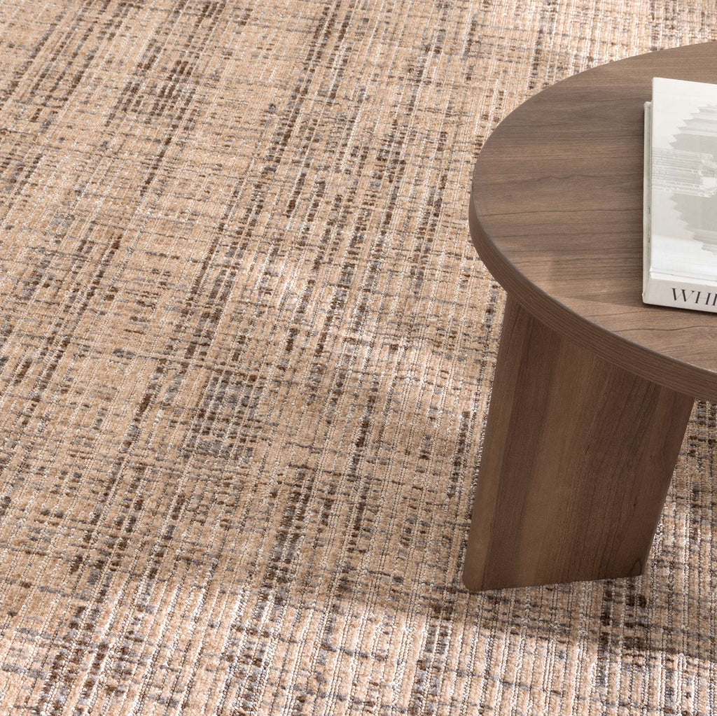 Cherie Distressed Look Beige Grey Rug - CH03