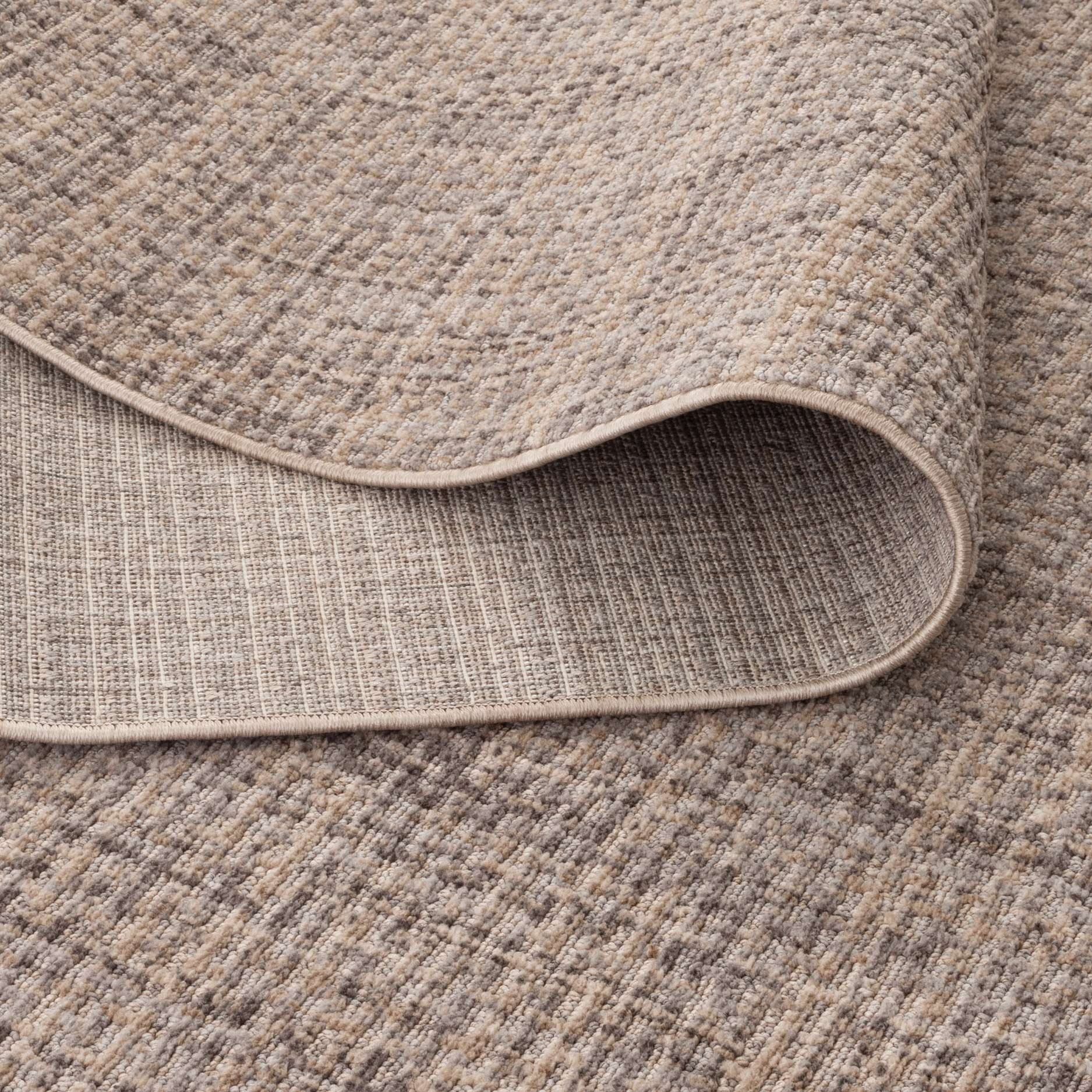 Cherie Distressed Lines Beige Grey Rug - CH05