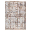 Cherie Distressed Look Watercolour Beige Grey Rug - CH08