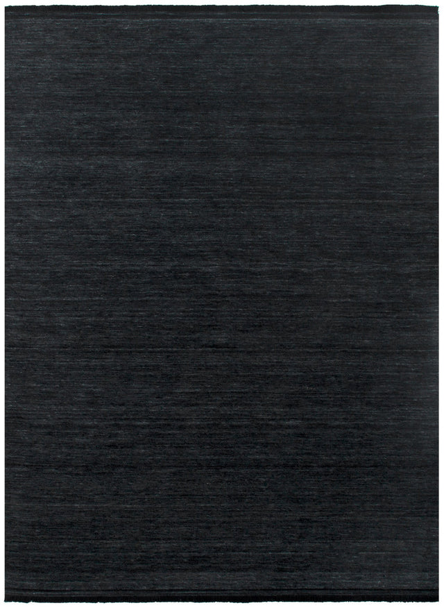 Nantucket Hand-Knotted Wool Rug Charcoal