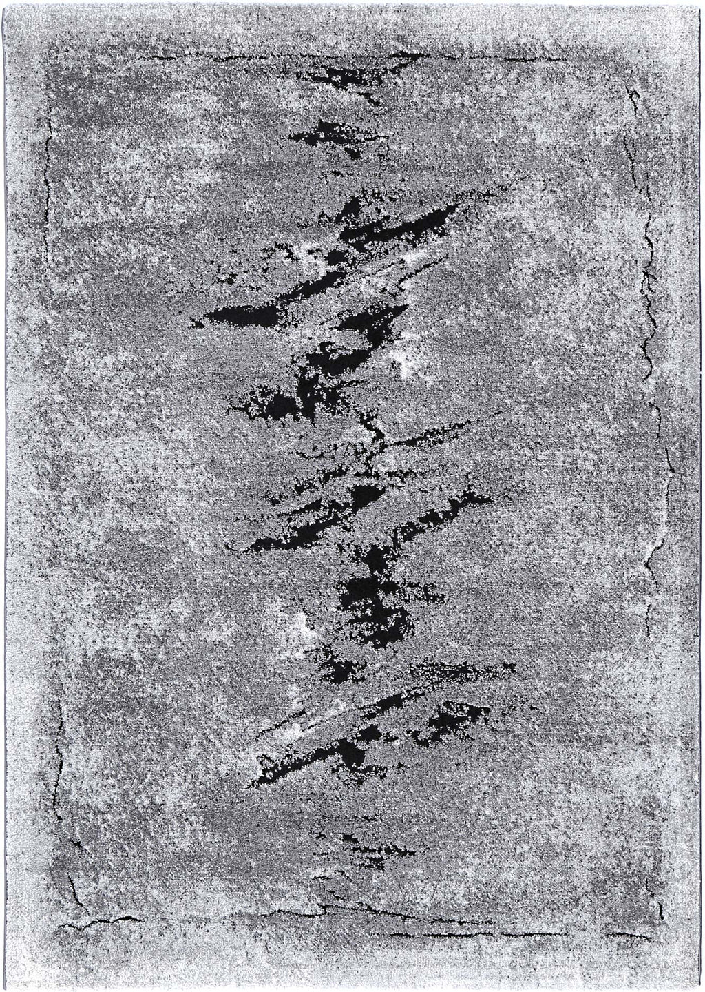 Chelsea Geode Grey Plush Rug