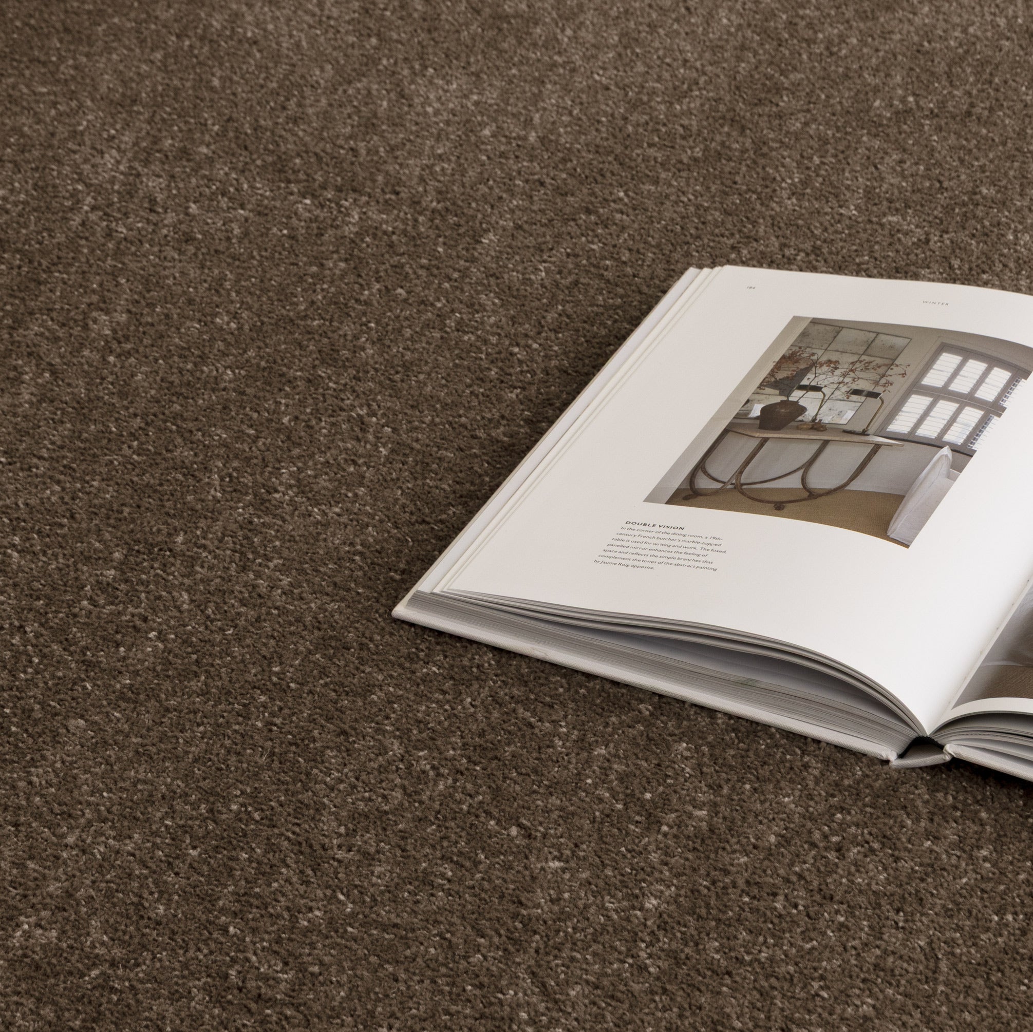 Nessa Brown Jellybean Rug (N800)