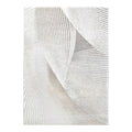 Dorado Abstract Contour Grey Beige Rug