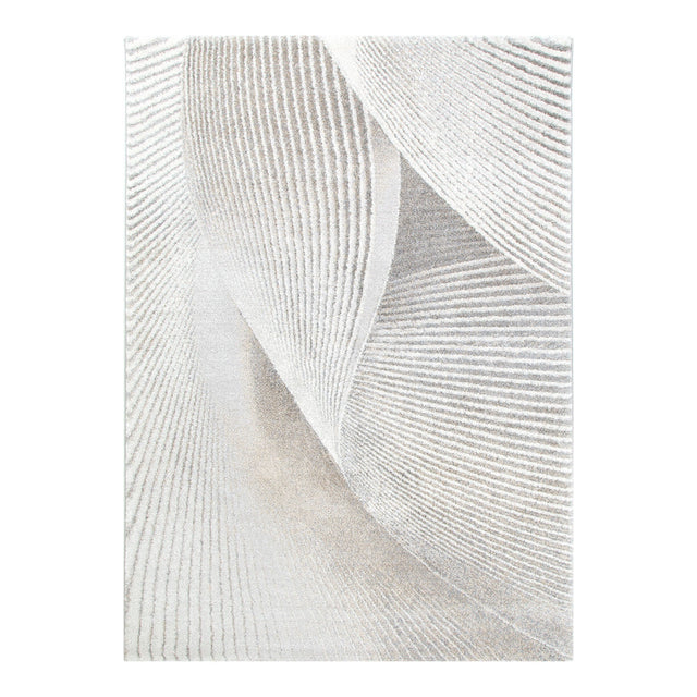 Eldorado Abstract Contour Grey Beige Rug