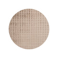 Purity Washable Round Rug Dark Beige