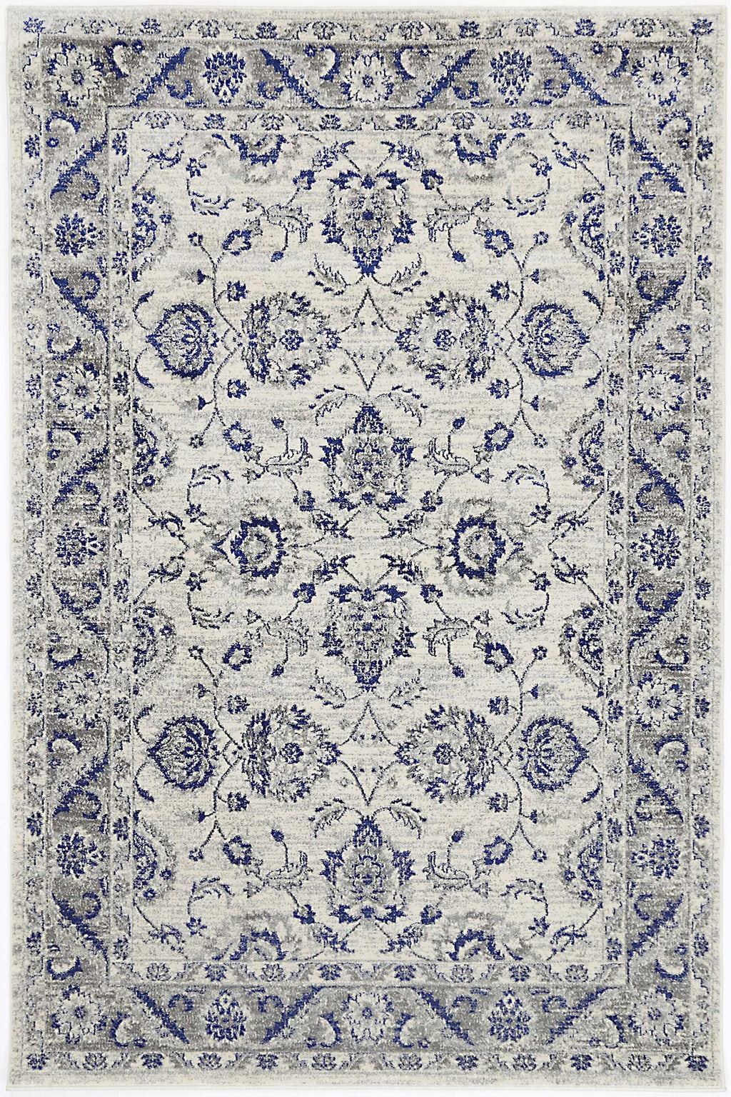 Delicate Cassandra Blue & Ivory Rug