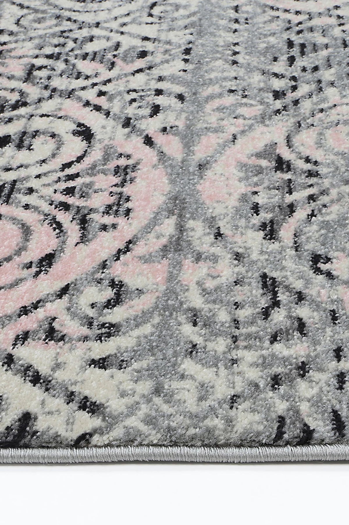 Dainty Katherine Pink & Ash Rug