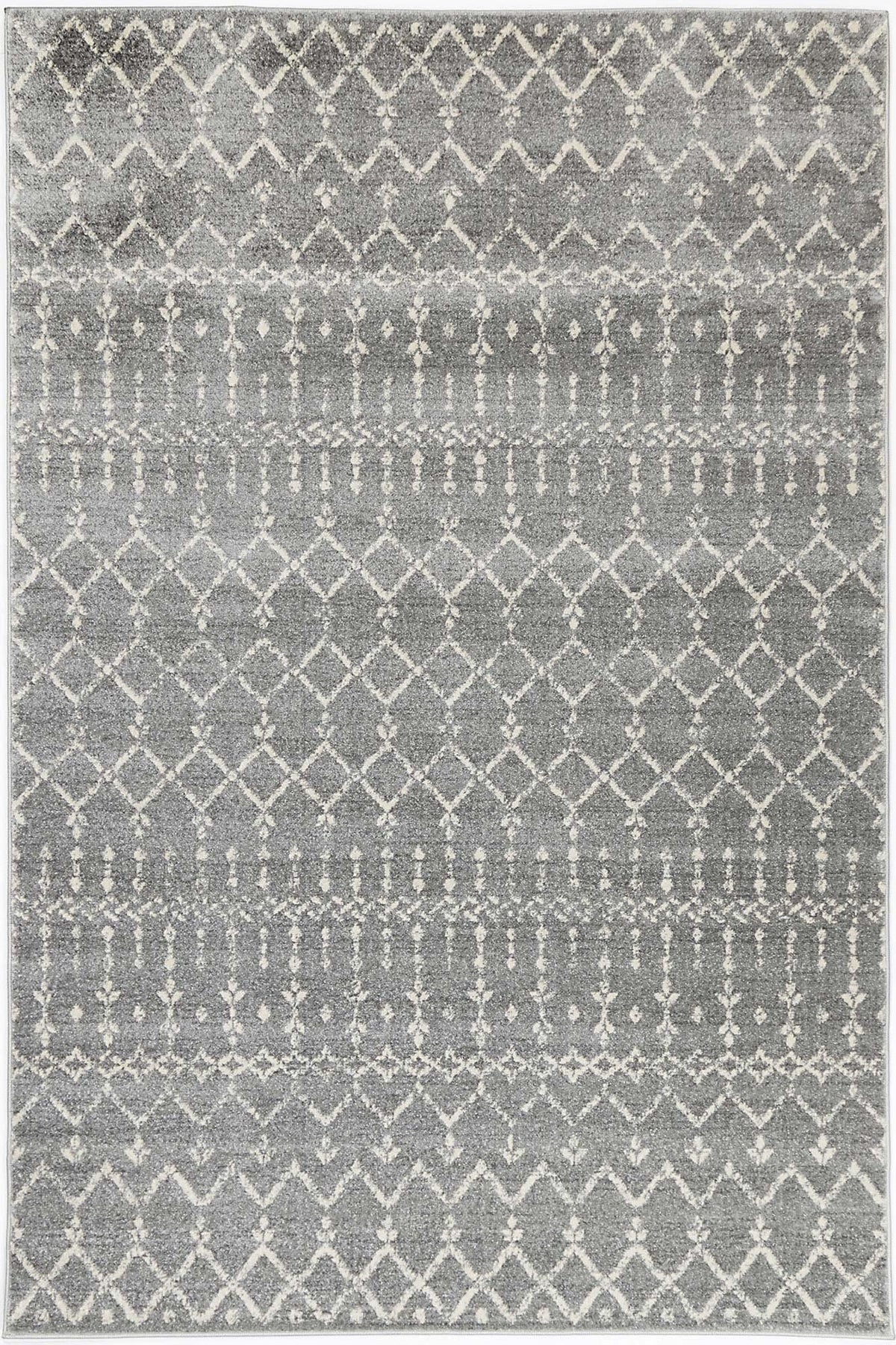 Dainty Cassiday Grey & Ivory Rug