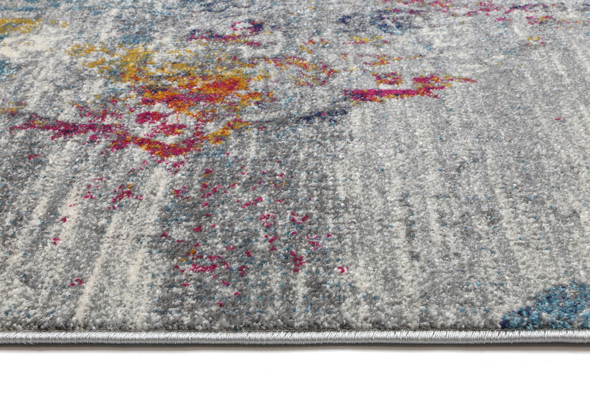 Dainty Ornate Multi-Coloured Rug