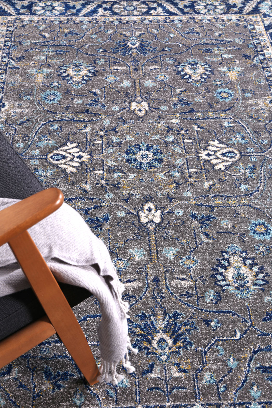 Dainty Royale Blue Rug