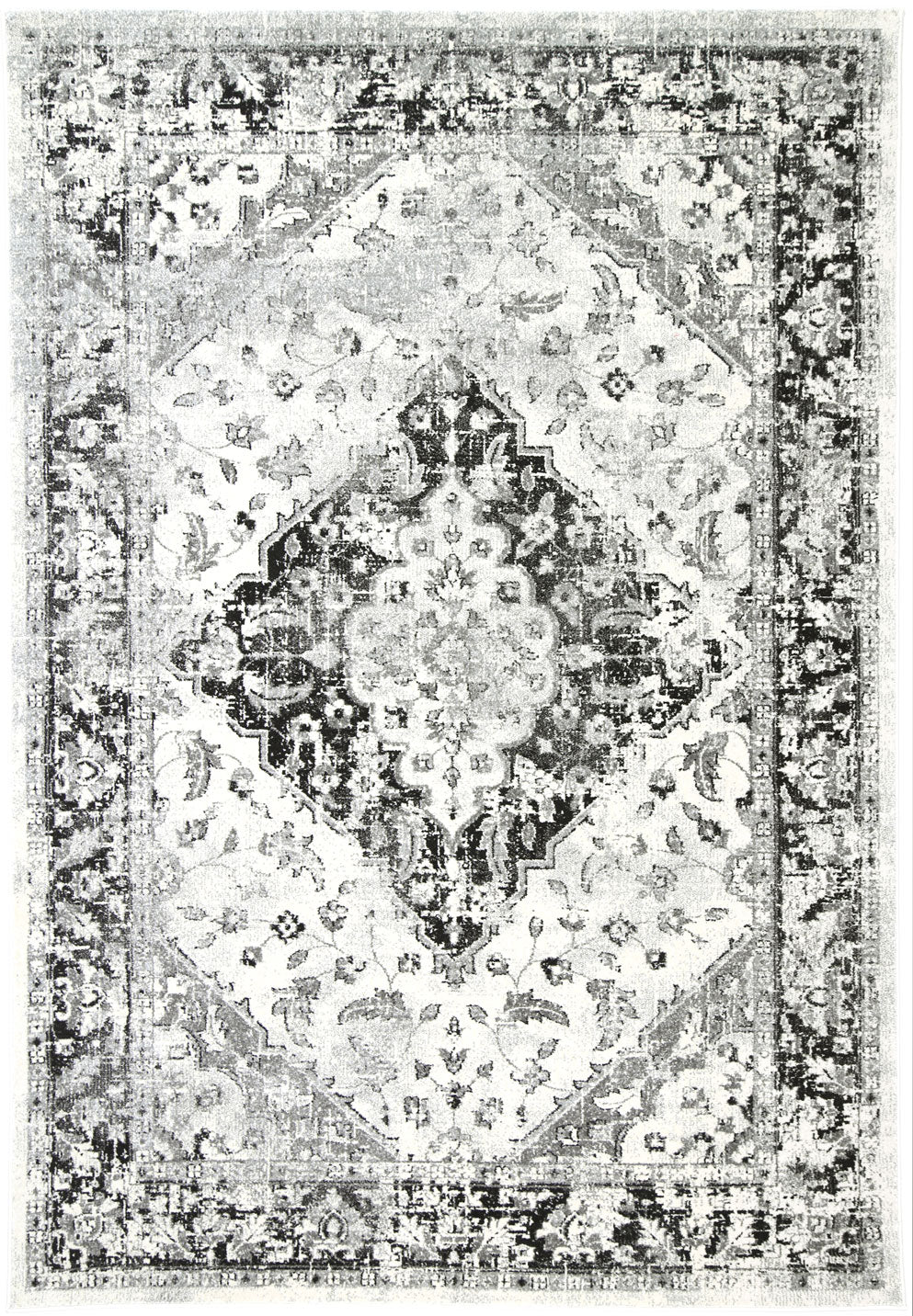 Dainty Abundance Grey Rug