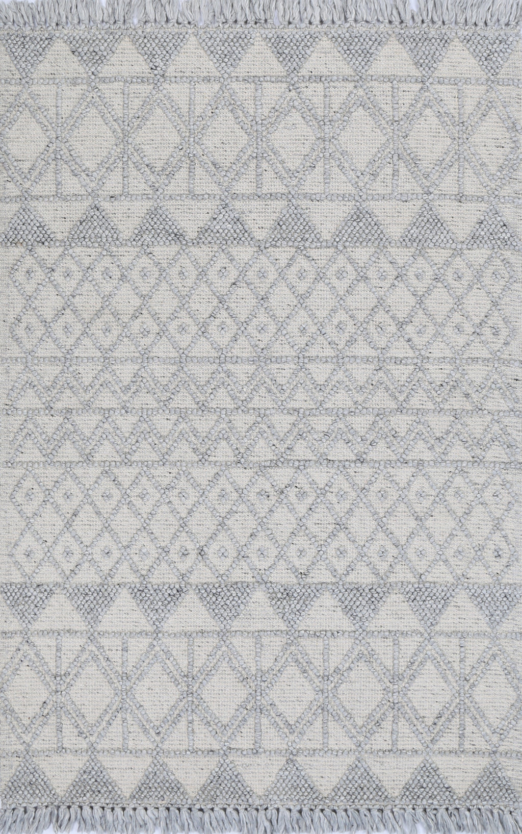 Diego Inca Grey Wool Rug - DIEG01