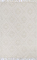 Diego Tribal Beige Wool Rug - DIEG02