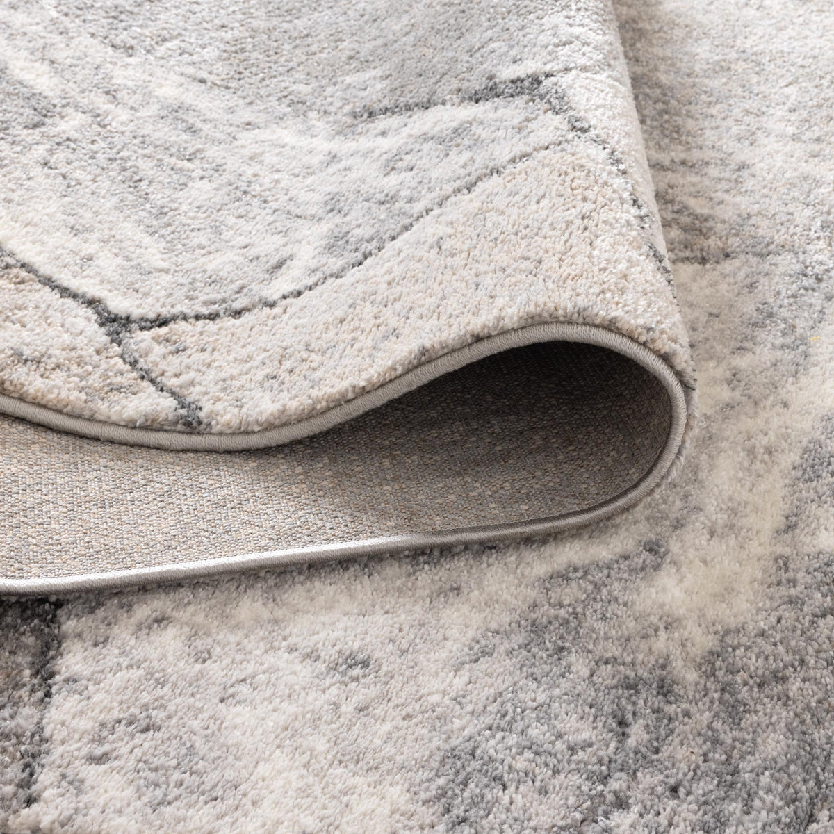 Eldorado Grey Beige Sandstone Rug - D006