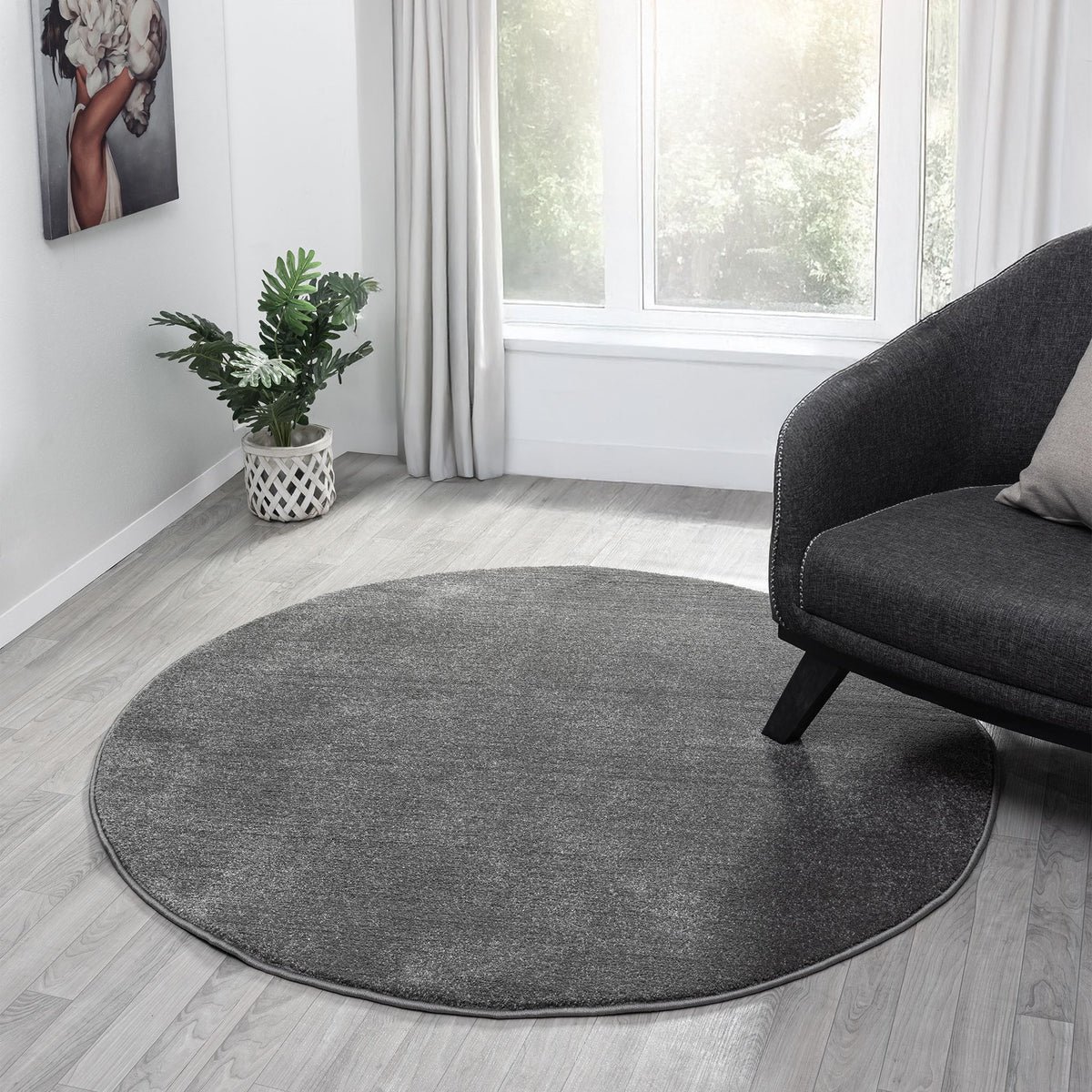 Olympia 1000 Dk Grey Round