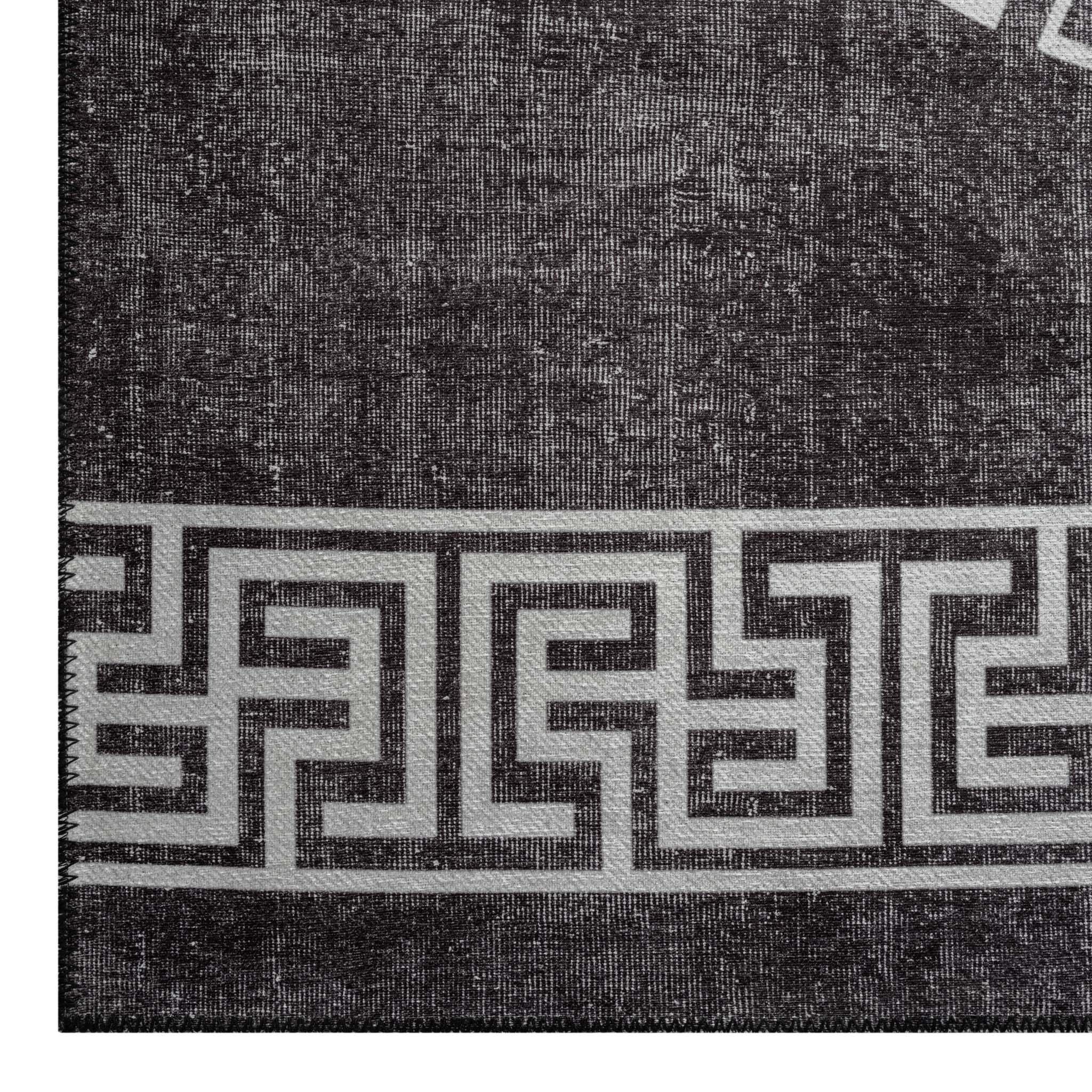 Fame 327 Dk Grey Hallway Runner