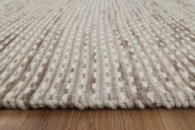 Nia Beige Wool Rug